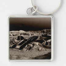 Boat Art Keychain