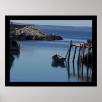 Boat at Peggy's Cove, Nova Scotia CA Print