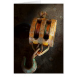Boat - Block and Tackle II Greeting Card
