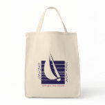 Boat Blue Square_UpDown Wellington bag