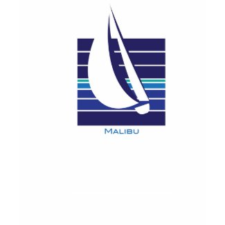 Boat Blues Square_Malibu t-shirt shirt