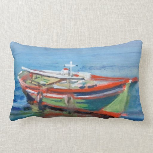 Boat/Boat Throw Pillow Zazzle