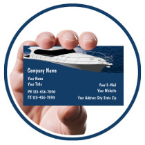 Boat Business Cards business cards by Luckyturtle Boat Business Cards business cards