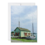 Boat By Oyster Shack Personalized Invites