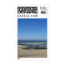 Boat * Cape May, NJ Stamps