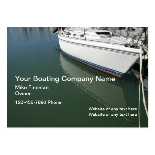 Boat Cleaning Business Cards Zazzle