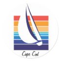 Boat Color Square_Cape Cod sticker by FUNauticals Boat Color Square_Cape Cod sticker