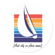 Boat Color Square_Namedrop sticker by FUNauticals Boat Color Square_Namedrop sticker