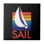 Boat Color Square_Sail_on black Tile