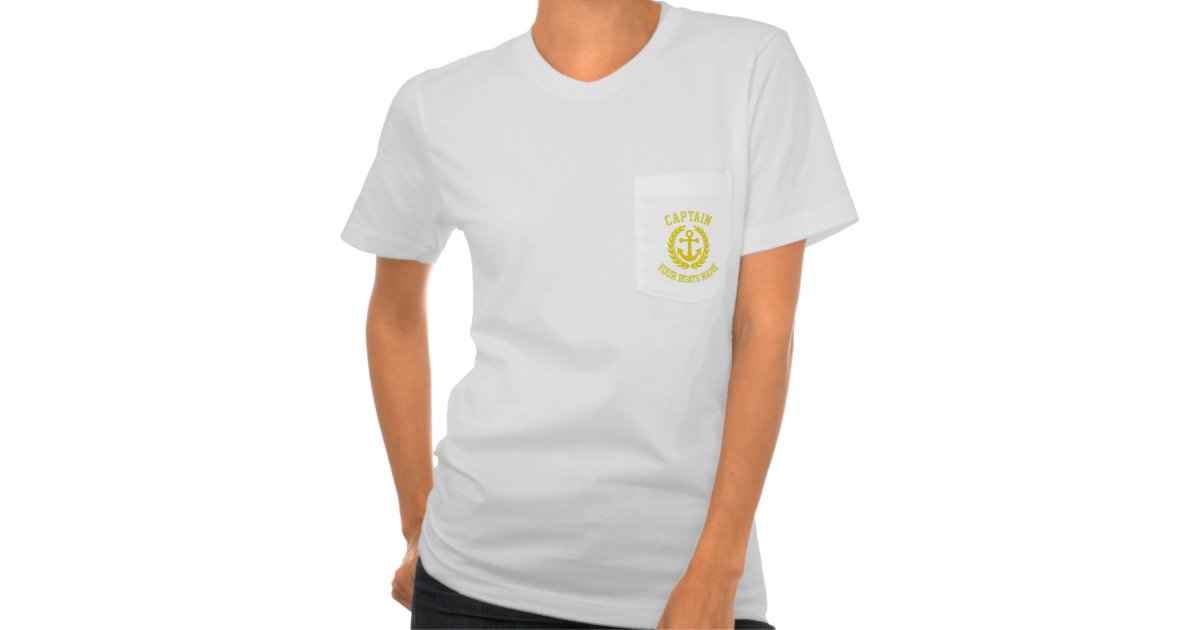 custom boat crew shirts