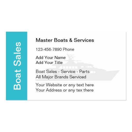 57+ Boat Repair Business Cards and Boat Repair Business Card Templates
