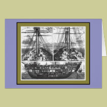 Boat Engraving #1 cards