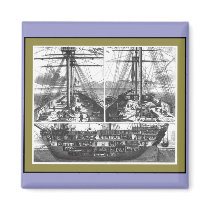Boat Engraving #1 magnets by jonart Boat Engraving #1 magnets