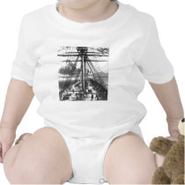 BOAT ENGRAVING #2 TSHIRTS