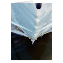 Boat Front Breaking Water Cards