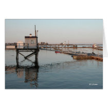 Boat House--blank card