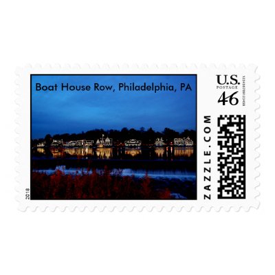 Boat House Row, Philadelphia, PA Postage