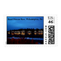 Boat House Row, Philadelphia, PA postage
