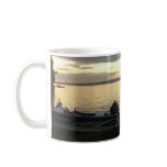 Boat in Pigeon Lake Coffee Mugs