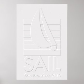 Boat in Square_SAIL San Francisco 2013 print
