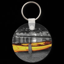 BOAT IN ST. IVES keychains