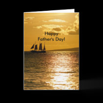 Boat in the distance cards