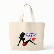 Boat Is Sexy Tote bags by GoNaked Boat Is Sexy Tote bags