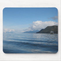 Boat near Auke Bay, Alaska mousepads