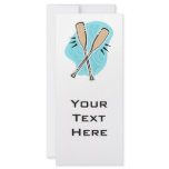 boat oars graphic custom rack cards
