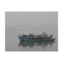 Boat on the Irrawaddy River, Myanmar postcards by colinbowman Boat on the Irrawaddy River, Myanmar postcards