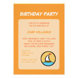 Boat Personalized Invites
