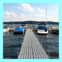 " Boat Pier - Chautauqua Lake " Print by Artists4God " Boat Pier - Chautauqua Lake " Print