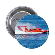 Boat Racing Pinback Buttons