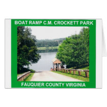 Boat Ramp C.M. Crockett Park Fauquier Virginia cards by mrsheldo Boat Ramp C.M. Crockett Park Fauquier Virginia cards