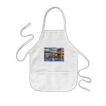 Boat - Sailing under the Brooklyn Bridge Aprons
