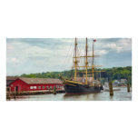 Boat - Sailors Delight Personalized Photo Card