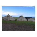 Boat Sheds on the Holy Island, Lindisfarne - front posters by meikleman Boat Sheds on the Holy Island, Lindisfarne - front posters