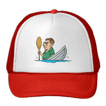 Boat Sinking with Captain Trucker Hats