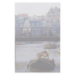 Boat traffic on the Single Gracht canal Stationery