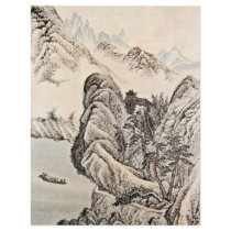 Boat Trip On The River Below A Buddhist Temple Personalized Flyer