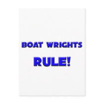 Boat Wrights Rule! postcards by professions Boat Wrights Rule! postcards
