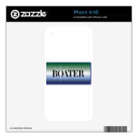 "Boater" - Nautical Design Decal For The iPhone 4S