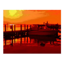 Boaters Beware Postcard