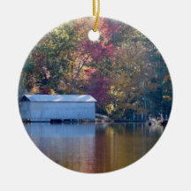Boathouse on Blount's Creek Ornament