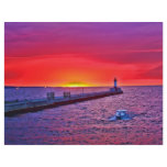 Boating at Sunrise Full Color Flyer