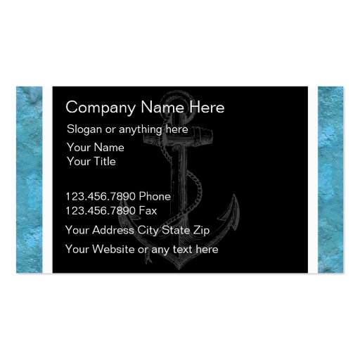 Boating Business Card