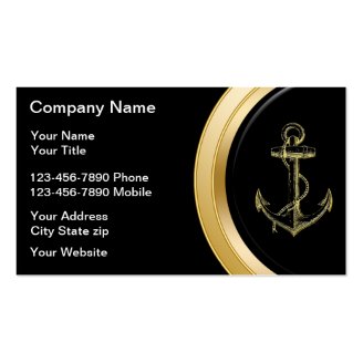 Boating Business Cards