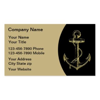 Boating Business Cards