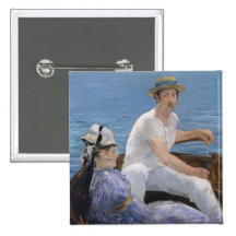 Boating - Edouard Manet Pins