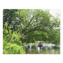 Boating in Central Park Photo